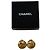 Clip CHANEL trapuntati vintage 1996 D'oro