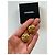Clip CHANEL trapuntati vintage 1996 D'oro - vista 4