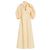 Vestido midi de lino amarillo Zimmermann