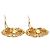 Timeless Vintage Coco Mark Gold Clip Ohrringe von Chanel Golden - Ansicht 3