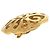 Timeless Vintage Coco Mark Gold Clip Ohrringe von Chanel Golden - Ansicht 6