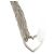 Collana Toggle Cuore Aperto in Argento Sterling di Tiffany & Co.