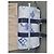 Borsa a tracolla Keepall XS Monogram Watercolor Bianco Blu di Louis Vuitton - vista 20
