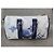 Borsa a tracolla Keepall XS Monogram Watercolor Bianco Blu di Louis Vuitton - vista 3
