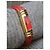 Reloj de cuarzo retro, chapado en oro Emile Pequignet, ref. 3512 Hecho en Francia Roja Dorado - vista 2