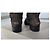 Jimmy Choo Suede Lavado Metálico Hexagonal Caqui - vista 5