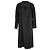 Schwarzes, gerafftes Satin-Midikleid von Acne Studios aus Triacetat