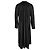 Schwarzes, gerafftes Satin-Midikleid von Acne Studios aus Triacetat - Ansicht 3