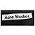 Schwarzes, gerafftes Satin-Midikleid von Acne Studios aus Triacetat - Ansicht 4