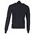 Maglione con zip Dolce & Gabbana con tasche in cotone nero - vista 3