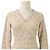 Timeless Chanel V-Ausschnitt Sommer-Tweed-Kleid Pink Mehrfarben Lila Gelb - Ansicht 4