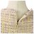 Timeless Chanel V-Ausschnitt Sommer-Tweed-Kleid Pink Mehrfarben Lila Gelb - Ansicht 6