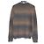 Autre Marque Tricô de Alpaca com Borda em Gradiente Settefili Cashmere Marrom Bege - vista 2