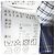 Autre Marque Falda larga Ray Beams a rayas Blanco Azul - vista 6