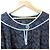 Autre Marque puffkleid mina perhonen Blau Marineblau - Ansicht 3
