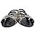 Céline Celine Tierdruck Haarkalb Niedrig Absatz Sandalen Braun Beige - Ansicht 2