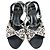 Céline Celine Tierdruck Haarkalb Niedrig Absatz Sandalen Braun Beige - Ansicht 3