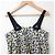 Autre Marque pair drops kleid mina perhonen Gelb Marineblau - Ansicht 3