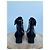 Botines Louis Vuitton de cuero negro con hebilla LV - vista 5