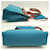Borsa Her Bag PM di Hermès Turchese - vista 4