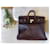 Haut à courroies "Top con Cinghie" 50 cm, Hermès Cioccolato - vista 10