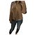 Autre Marque Jacke 1.2.3 - Größe 36 - 53% Leinen Beige - Ansicht 2