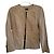 Autre Marque Jacke 1.2.3 - Größe 36 - 53% Leinen Beige - Ansicht 3