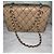 Borsa Chanel in pelle beige - vista 5