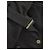 Chaqueta de algodón con cinturón Burberry Negro - vista 9