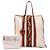 Bolsa Blossom de crochê de lã e seda marrom Loro Piana - vista 8