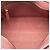 Borsa a tracolla monogramma in pelle rosa Saint Laurent piccola - vista 4