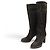 NUEVAS BOTAS ALTAS LOUIS VUITTON BETH 39.5 LOGO LV BOTAS MARRONES Castaño