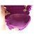 NUOVA BORSA A MANO CHANEL AS0974 TWEED LOGO GIGANTE RETTANGOLARE VIOLA - vista 10