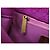 NUOVA BORSA A MANO CHANEL AS0974 TWEED LOGO GIGANTE RETTANGOLARE VIOLA - vista 12