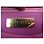 NUOVA BORSA A MANO CHANEL AS0974 TWEED LOGO GIGANTE RETTANGOLARE VIOLA - vista 13