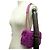 NUOVA BORSA A MANO CHANEL AS0974 TWEED LOGO GIGANTE RETTANGOLARE VIOLA - vista 6