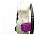 NUOVA BORSA A MANO CHANEL AS0974 TWEED LOGO GIGANTE RETTANGOLARE VIOLA - vista 7