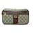 GUCCI OPHIDIA BELT BAG BANANA BEIGE GG CANVAS BUMBAG Leather  ref.2586084