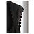 Vestido longo preto Alaïa com padrões de zebra brilhantes tamanho S (IT 40 / FR 36) - vista 3