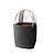 Borsa modello Trinity di Cartier in tessuto nero e pelle rossa