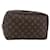 Trousse Toilette Monogram Canvas 28 Louis Vuitton Marrom Lona  ref.2586195