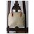 Triomphe Borsa Céline modello Macadam logo trionfo beige - vista 2