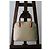 Triomphe Borsa Céline modello Macadam logo trionfo beige - vista 4