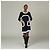 Completo Chanel Abito e Giacca in Tweed Nero e Blu Navy - vista 8
