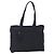 Prada Tote con Zip e Tasca Frontale Tessuto Medio Nero
