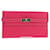 Hermès Kelly Wallet Epsom Lang Pink  - Ansicht 1