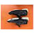 Marithé et François Girbaud Scarpe Derby in pelle nera Nero  - vista 4