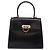 Borsa a mano convertibile in pelle Gancini mini di Salvatore Ferragamo