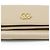 Gucci Double G Tri-Fold Compact Wallet Beige Gelb - Ansicht 3