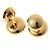 Gemelli in metallo dorato Louis Vuitton D'oro - vista 2